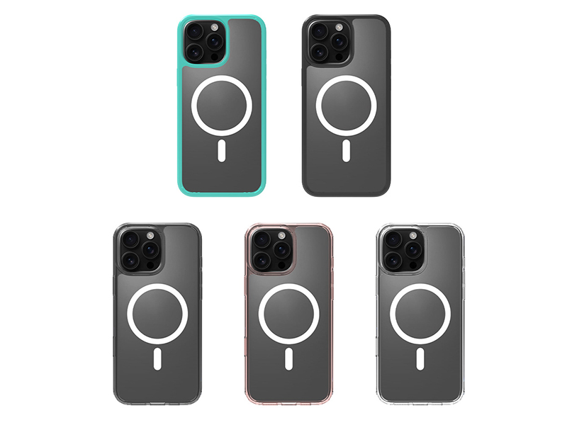 IPhone 16 Pro Max double-layer transparent anti drop case, beer shell 2-in-1 anti scratch protective case