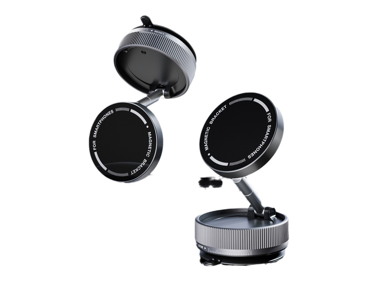 Suction cup vacuum suction car specific navigation magnetic suction fixed bracket