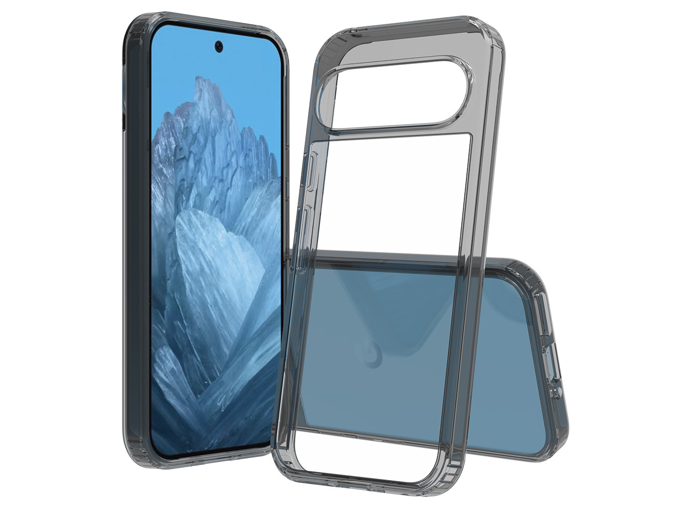 Google Pixel9 2-in-1 Double Layer Phone Case Transparent Scratch resistant and Drop resistant Protective Cover