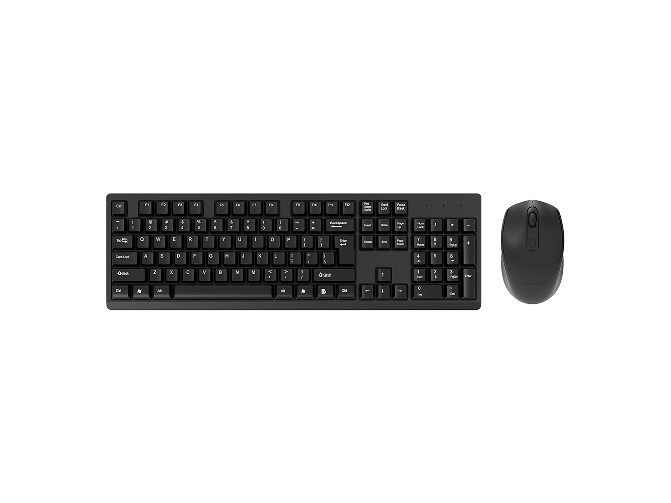 2.4G wireless keyboard and mouse kit desktop laptop home business office keyboard and mouse kit
