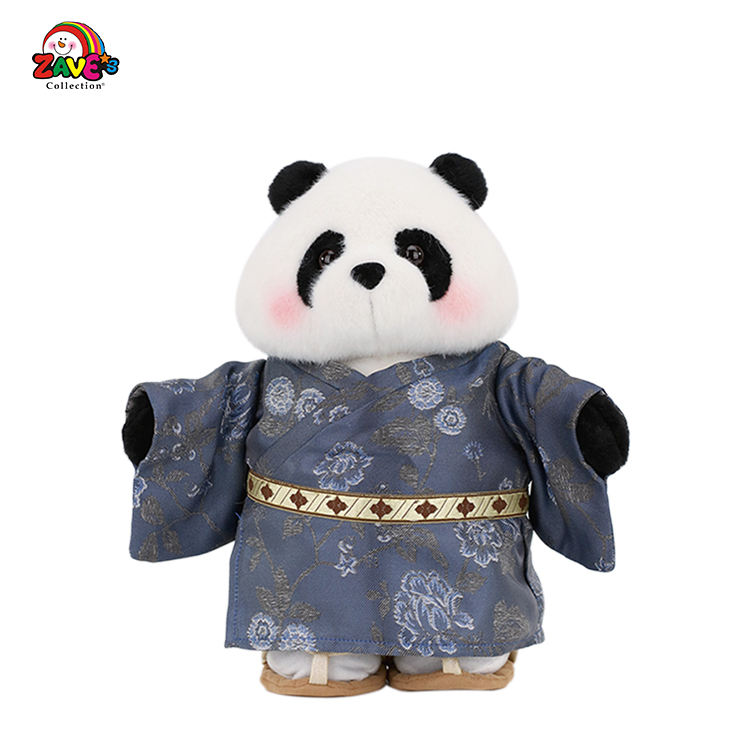 30CM Exquisite Men's Japanese Kimono Panda Doll for Adults & Children's Gifts Bedside Decoration Custom Plushie Doll